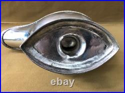 Saucière en argent massif poinçon 1er COQ époque EMPIRE 23 cm Sauce XIX minerve