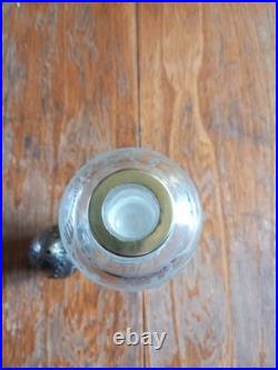 Saupoudreuse Cristal Et Argent Massif Poinçon Minerve