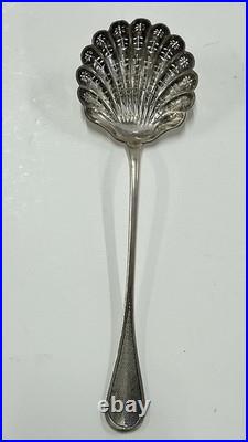Saupoudreuse En Argent Massif Poincon Minerve De 54 Grammes