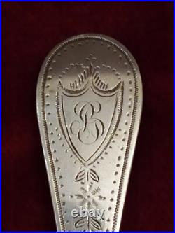 Saupoudreuse en argent massif poinçon Vieillard XIXeme ancien 57 gr