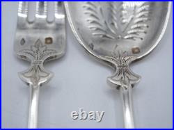 Service A Hors D Oeuvres 4 Pieces En Argent Massif Poincon Minerve 1 Er Titre