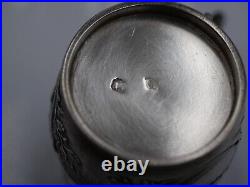 Service A Liqueur Verres Et Plateau En Argent Massif Poincon Minerve Baccarat