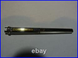 Stylo plume à encre Cartier Paris en argent massif poinçon crabe