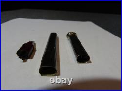 Stylo plume à encre Cartier Paris en argent massif poinçon crabe