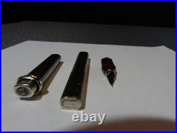 Stylo plume à encre Cartier Paris en argent massif poinçon crabe