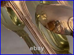 Suite de 3 grandes cuillères argent massif poinçon Minerve modèle filet Louis XV