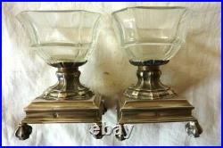 Superbe 2 pièces sel/poivre en argent massif poinçon a la minerve