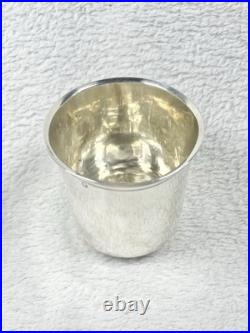 Superbe Timbale Ancienne Poinçon Coq Argent Massif