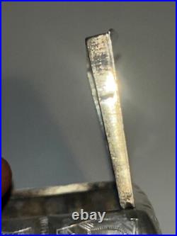 TABATIERE EN ARGENT MASSIF poinçon MINERVE 1er Titre