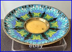 Tasse Russe En Argent Massif Émaillé Époque Art Nouveau 1900 Poinçon 916