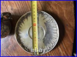 Tasse a Chocolat Argent Massif Poinçon Minerve Décors Rocaille Silver Cup