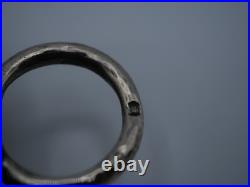 Taste-vin Argent Massif Poincon Minerve Modele Anse Serpent Piece Ecu Louis XIII