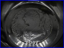 Taste-vin Argent Massif Poincon Minerve Modele Anse Singe Piece Ecu Louis XVI