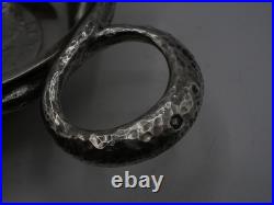Taste-vin Argent Massif Poincon Minerve Modele Anse Singe Piece Ecu Louis XVI