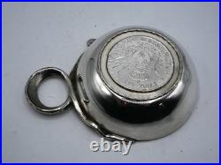 Taste-vin Argent Massif Poincon Minerve Modele Anse Singe Piece Ecu Louis XVI