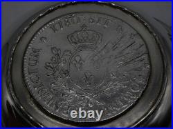 Taste-vin Argent Massif Poincon Minerve Modele Anse Singe Piece Ecu Louis XVI