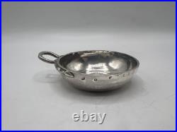 Taste-vin En Argent Massif Poincon 1 Er Coq Paris 1798 Modele Anse Serpent