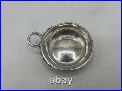 Taste-vin En Argent Massif Poincon 1 Er Coq Paris 1798 Modele Anse Serpent