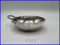 Taste-vin En Argent Massif Poincon 1 Er Coq Paris 1798 Modele Anse Serpent