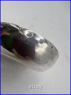 Taste-vin En Argent Massif Poincon 1 Er Coq Paris 1798 Modele Anse Serpent
