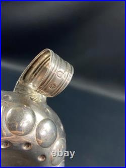 Tastevin patronymique XIXe en argent massif Poinçon Minerve 1