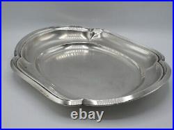 Tetard Rare Plat En Argent Massif Poincon Minerve 1 Er Titre
