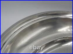 Tetard Rare Plat En Argent Massif Poincon Minerve 1 Er Titre
