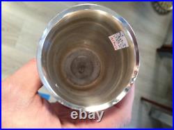 Timbale Argent massif sur piédouche poinçon XIXème 75,6 g