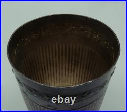 Timbale ancienne en argent massif 1er titre poinçon minerve #5256#