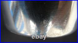 Timbale argent massif decor feuillages noud Louis XVI poinçon minerve orfevre