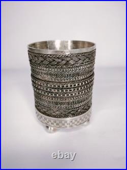 Timbale argent massif (poinçon égyptien)