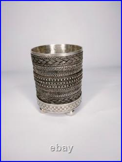 Timbale argent massif (poinçon égyptien)