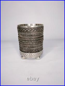 Timbale argent massif (poinçon égyptien)