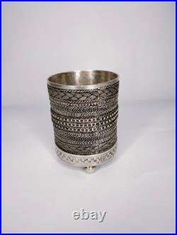 Timbale argent massif (poinçon égyptien)