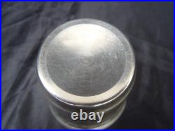 Timbale argent massif poinçon minerve maître orfèvre gobelet argent ciselé fleur