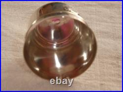 Timbale art déco en argent massif poinçon Minerve orfévre Cardeilhac Paris 30 gr