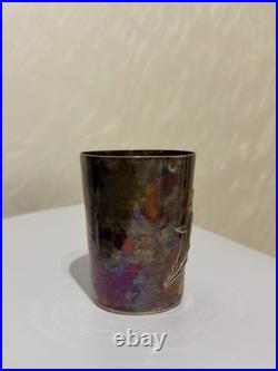 Timbale gobelet en argent massif poinçon français de Minerve 1er titre