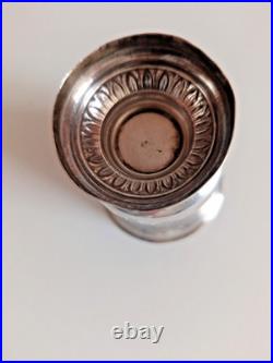 Timbale piedouche Argent Massif 950 2 Poinçons Minerve 1er Titre XIXe 69 Grs