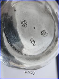 Timballe Argent Massif Poincons Fermiers Generaux