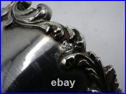 Tres Beau Coquetier En Argent Massif Poincon Minerve Aucune Gravure