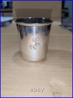 Très Bel Timbale argent Poincons Minerve orfèvre Début 20 Ème A Saisir Ex N2