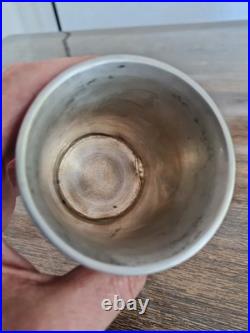 Très belle timbale XIX / gobelet Argent massif Ancien Poinçon 13 DK /de 1867