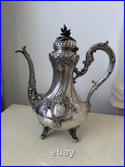 Verseuse argent massif Poinçon Minerve 1 Titre