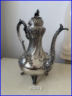 Verseuse argent massif Poinçon Minerve 1 Titre