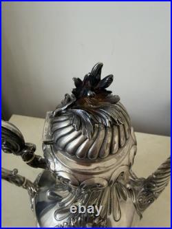 Verseuse argent massif Poinçon Minerve 1 Titre