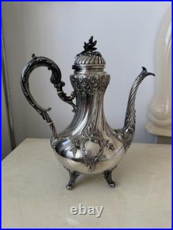 Verseuse argent massif Poinçon Minerve 1 Titre