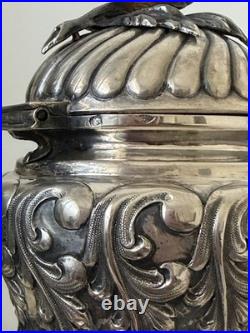 Verseuse argent massif Poinçon Minerve 1 Titre