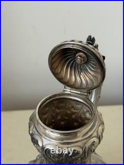 Verseuse argent massif Poinçon Minerve 1 Titre