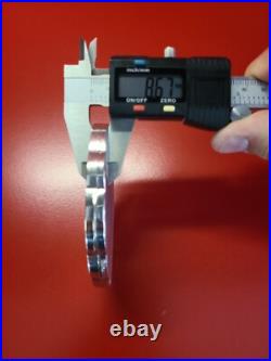 Vintage, poudrier, boîte miroir en argent massif Poinçons 800 73gr